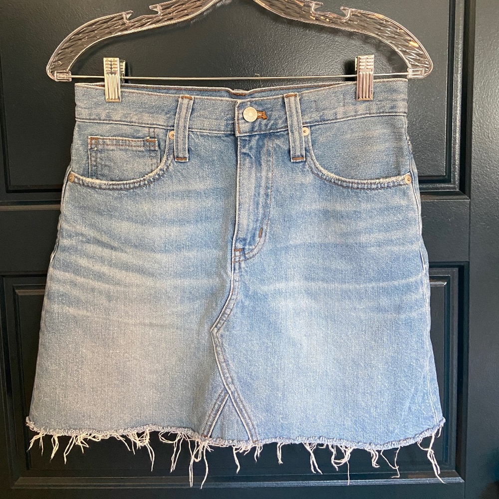 Madewell Denim Mini Skirt - size 26